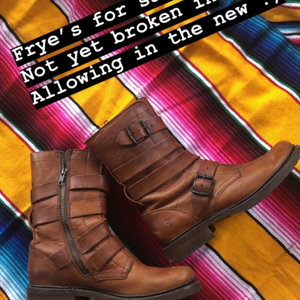 Frye’s! Not yet broken in
